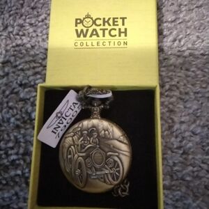 Invicta Gold Pocket Watch